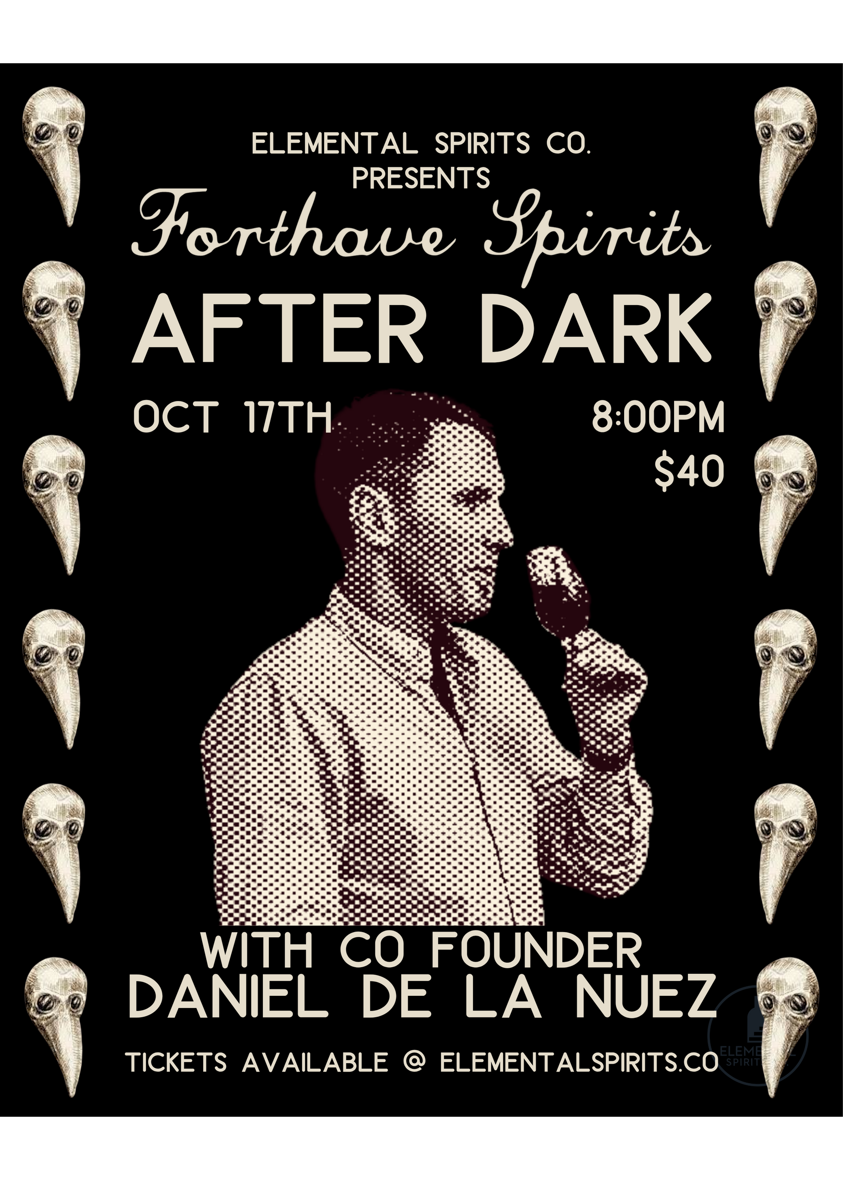 Elemental After Dark with Forthave Spirits 10/17