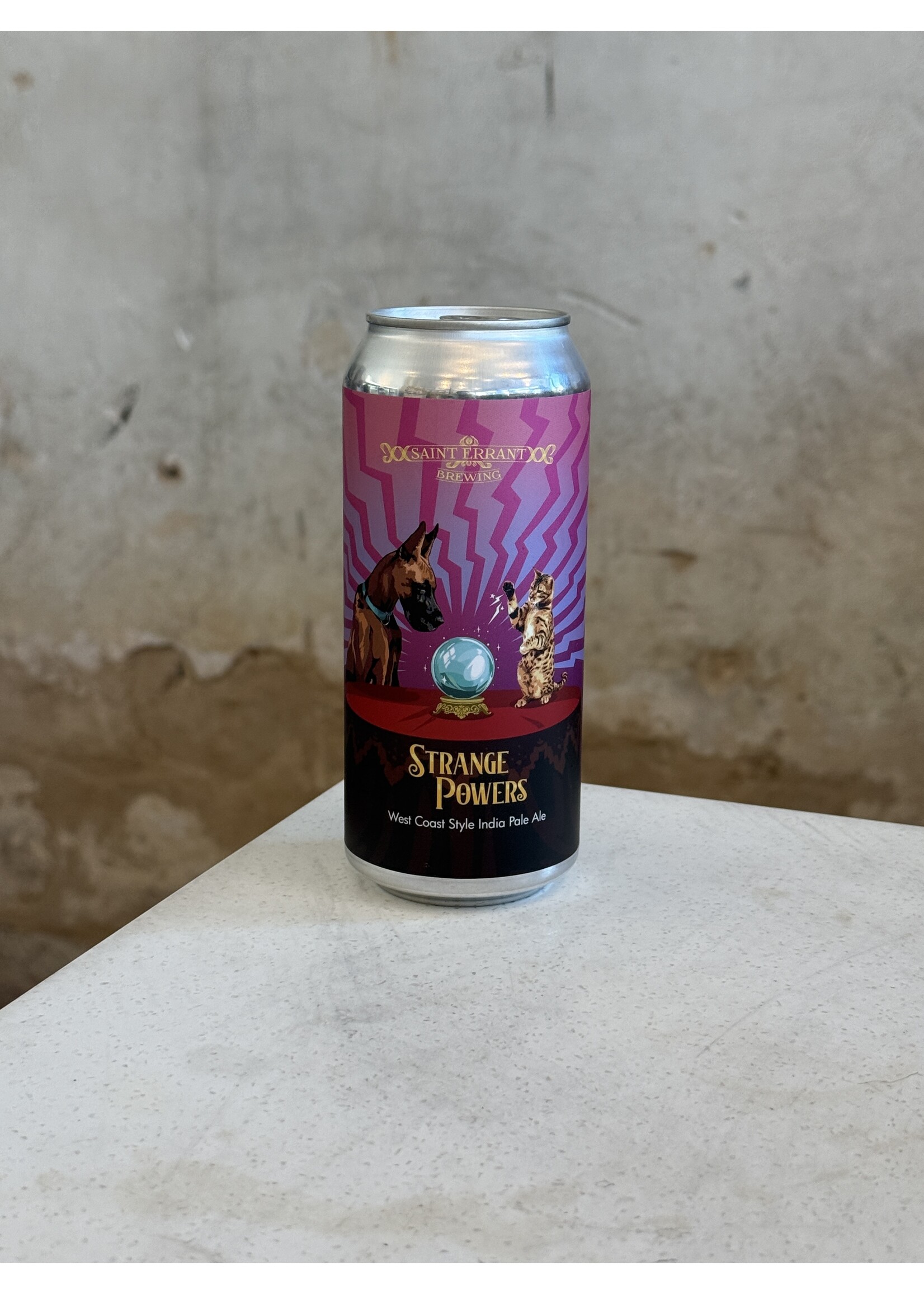 Saint Errant Brewing 'Strange Powers' IPA 16oz.