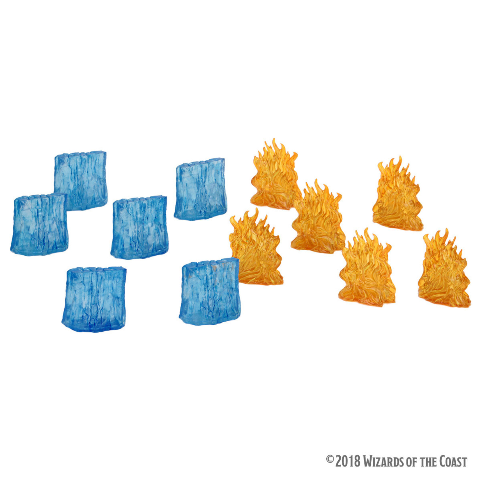 WizKids D&D Spell Effects: Wall of Fire & Wall of Ice