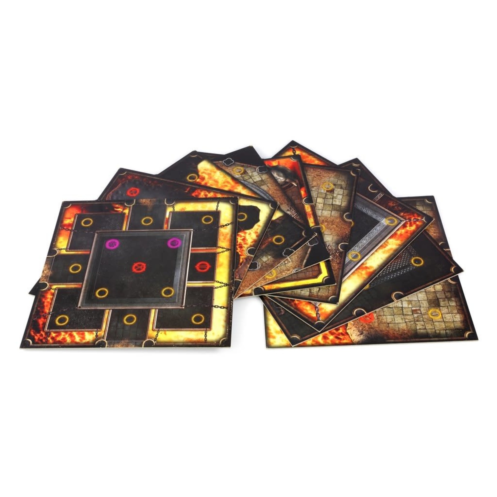 Steamforged Games Dark Souls: Darkroot Basin and Iron Keep Tile Set