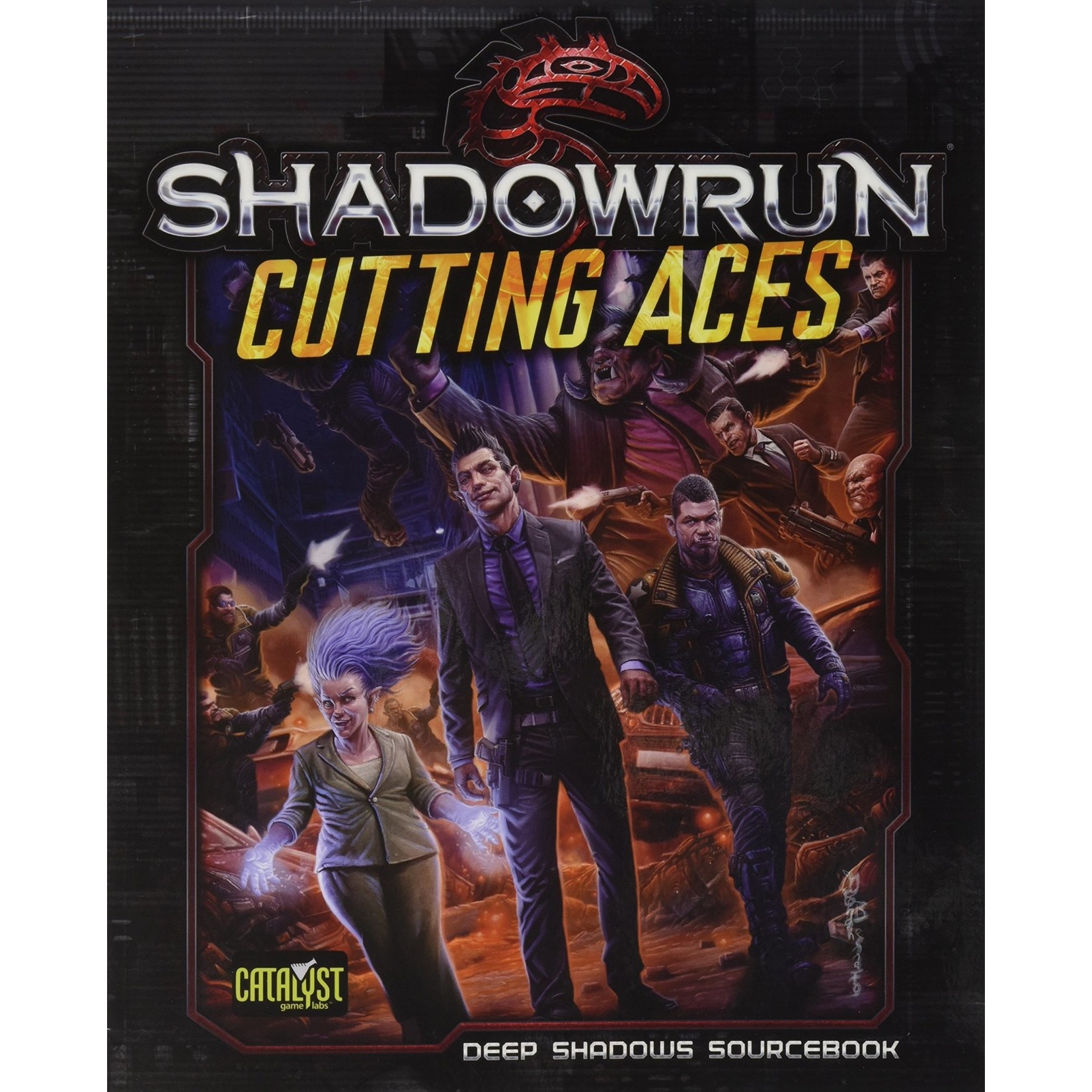 Shadowrun RPG: Cutting Aces - Meeple Madness