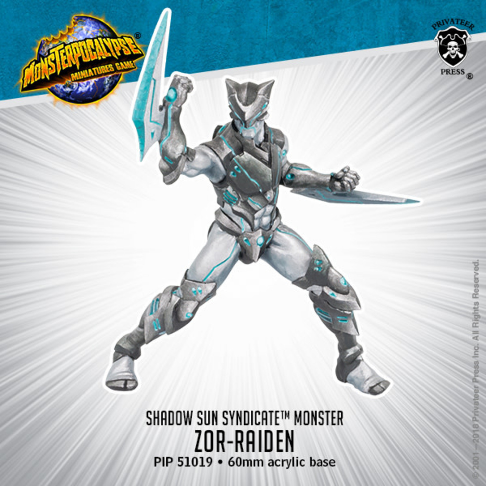 Privateer Press Monsterpocalypse: Zor-Raiden (Shadow Sun Syndicate)