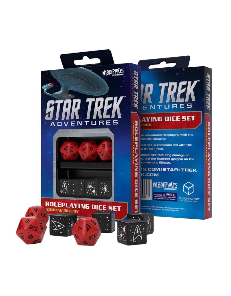 Star dice. Star Trek dice. Custom dice Set.