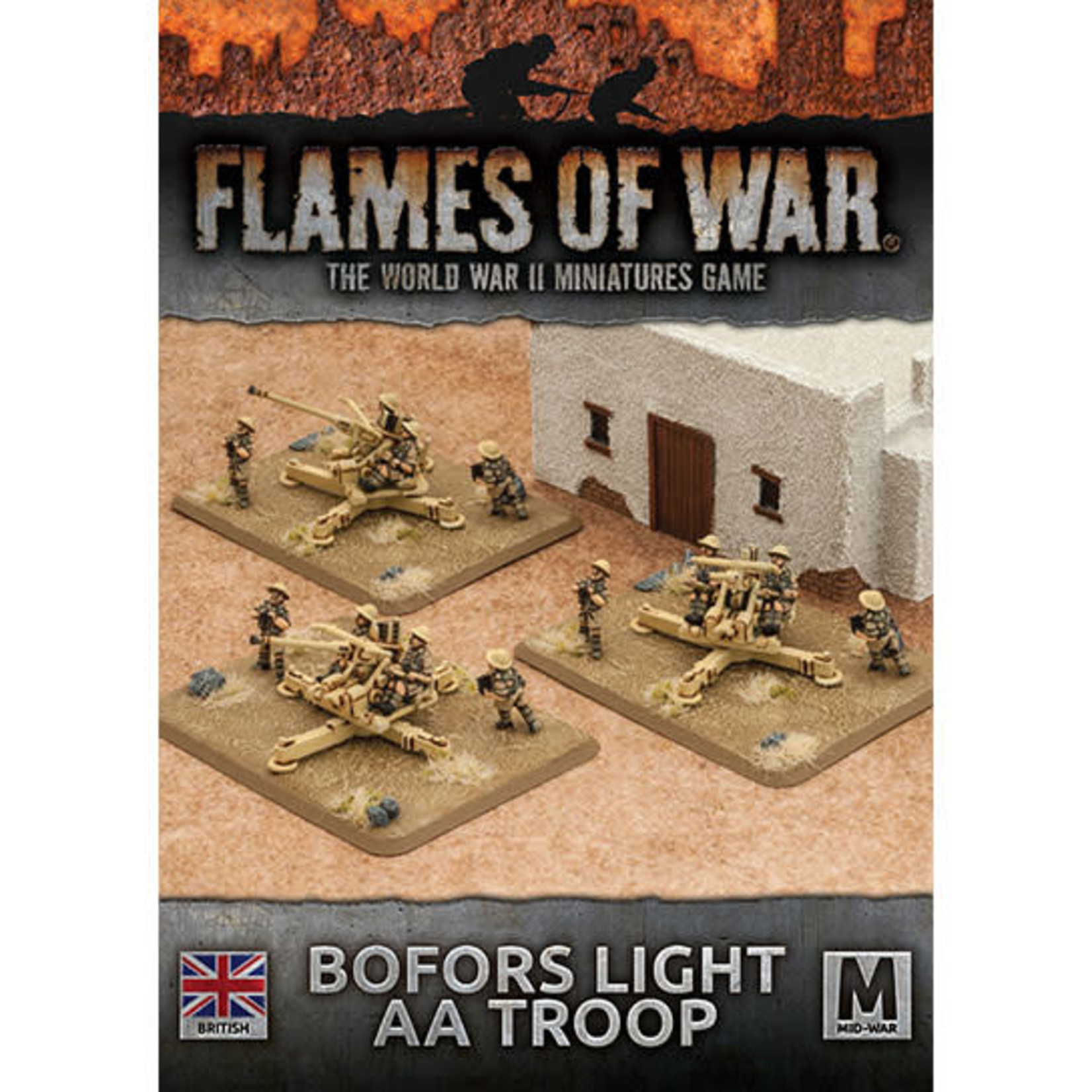 Battlefront Miniatures Bofors Light AA Troop