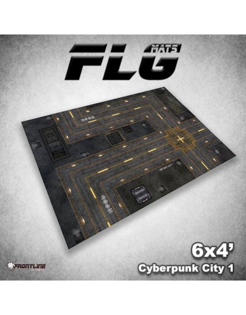 Frontline Gaming 4x6 Cyberpunk Mat