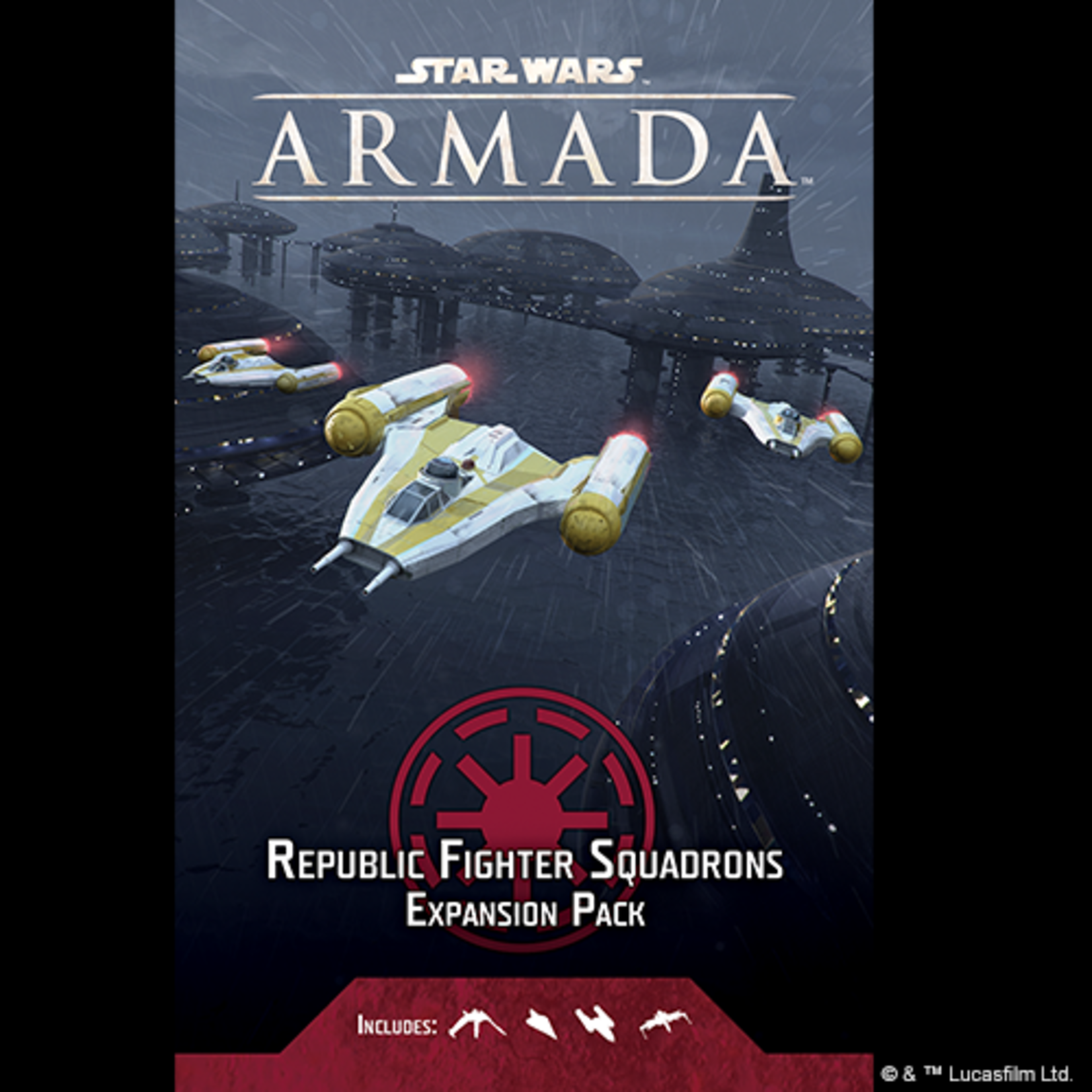 Fantasy Flight Games Armada: Republic Fighter Squadrons