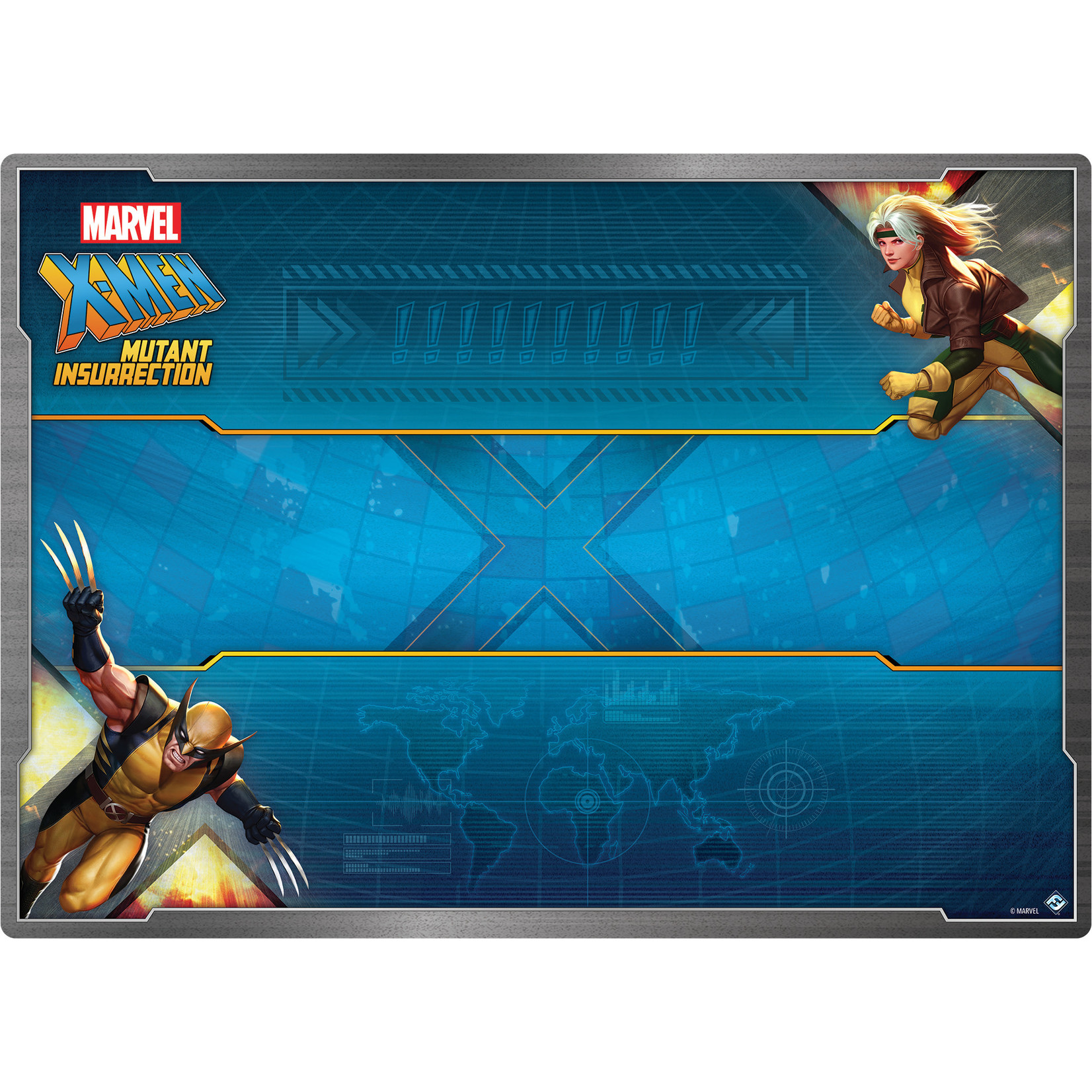 Fantasy Flight Games Marvel X-Men Mutant Insurrection: Game Mat