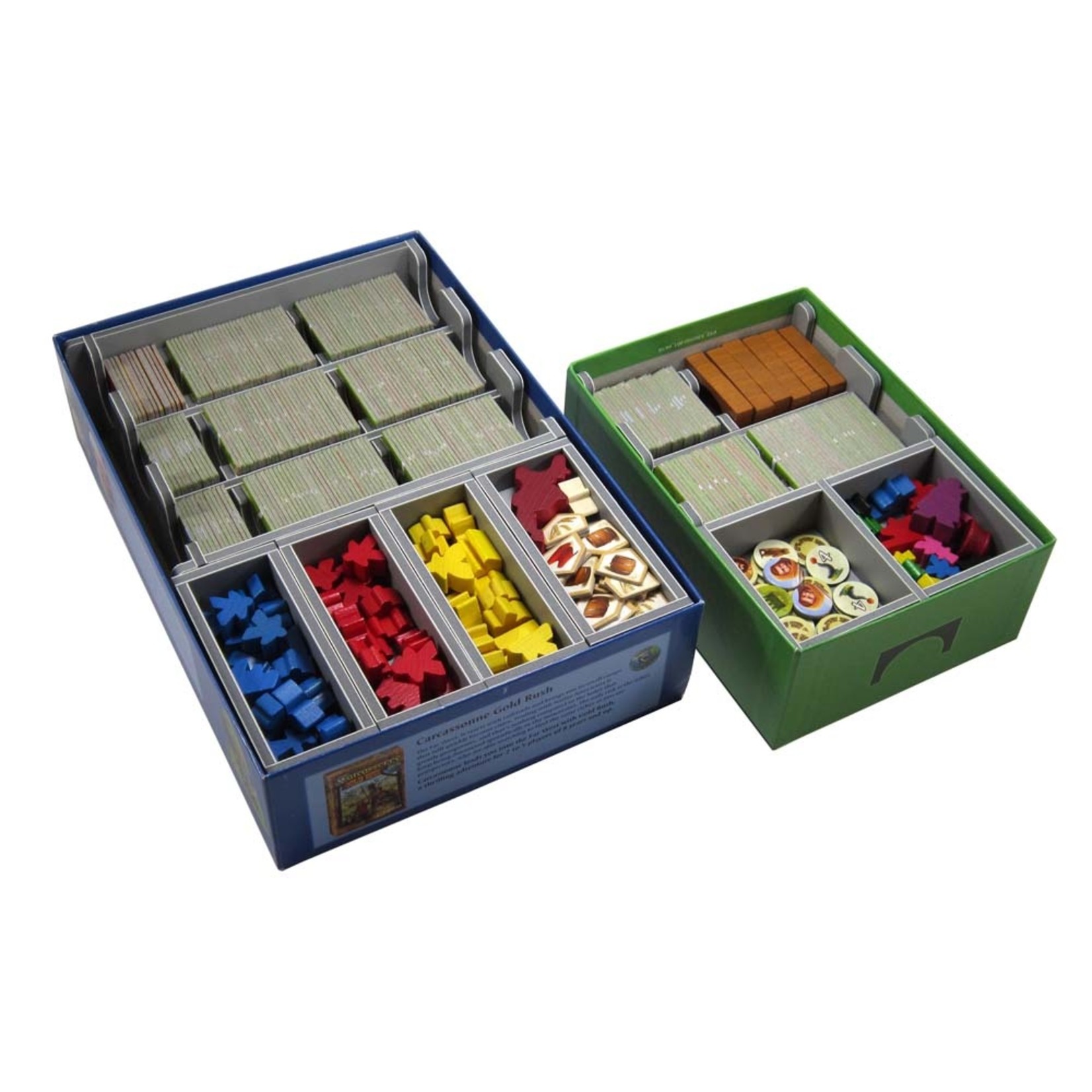 Folded Space Box Insert: Carcassonne & Expansions