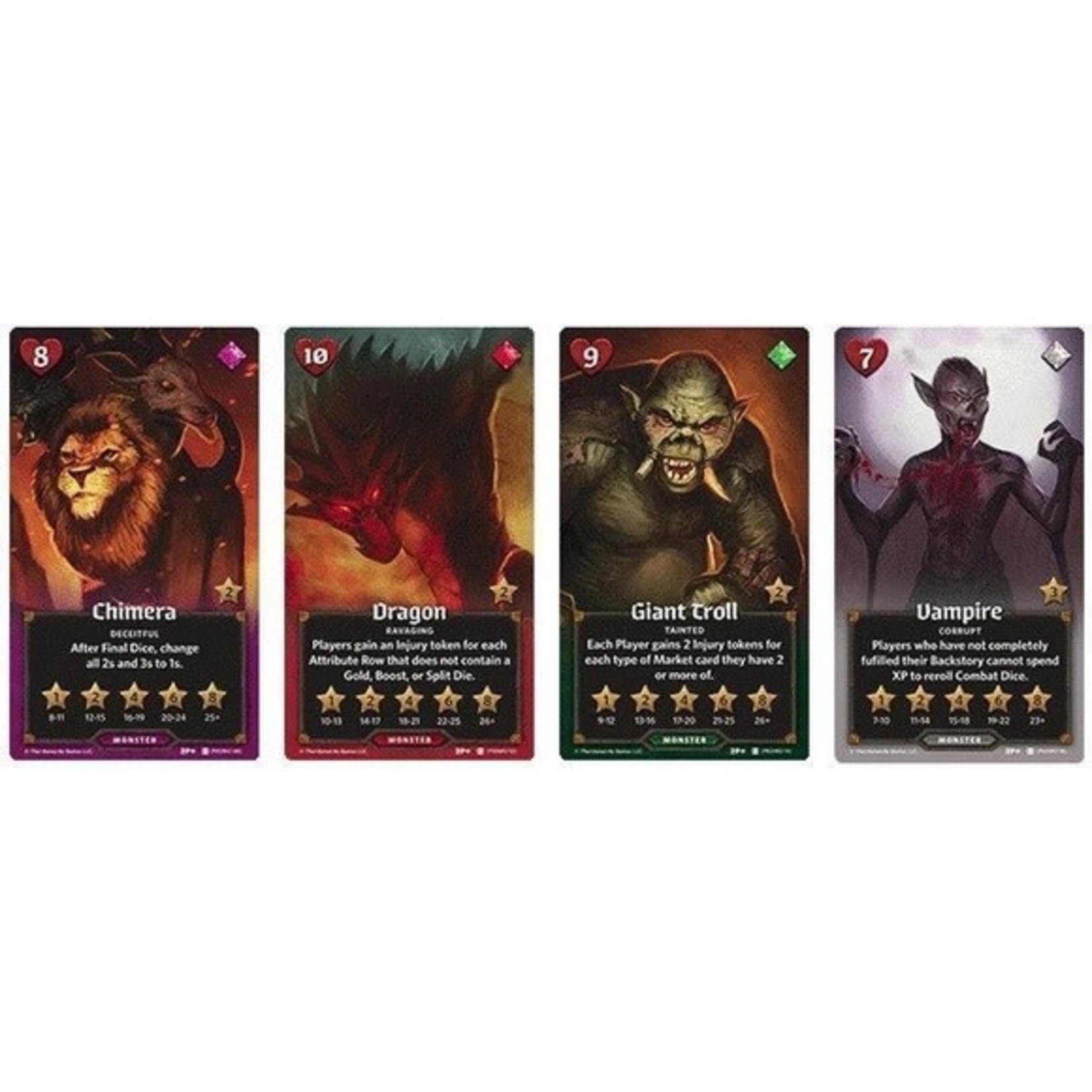 Thunderworks Games Roll Player: Lenticular Monster Cards