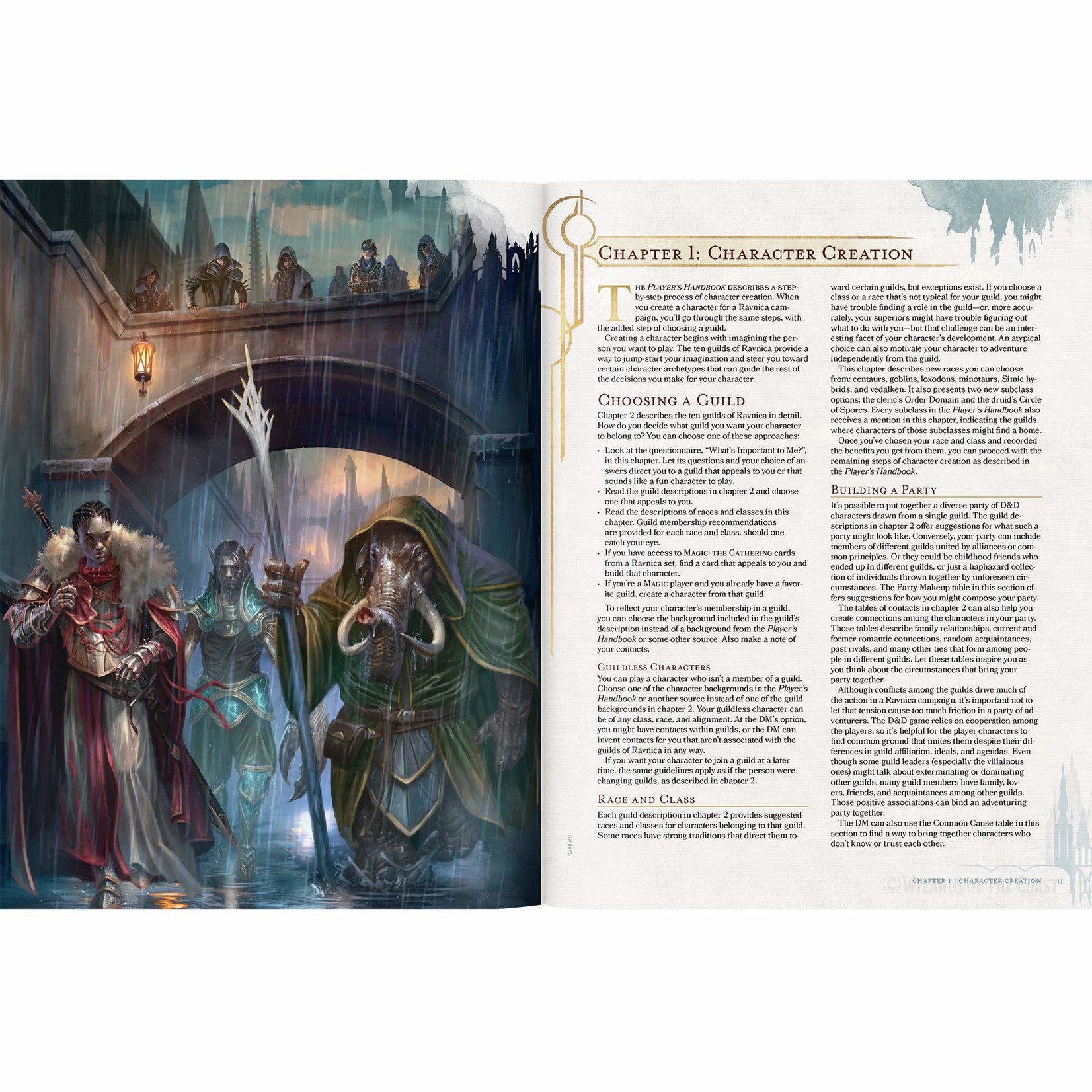 Wizards of the Coast D&D: Guildmasters' Guide to Ravnica