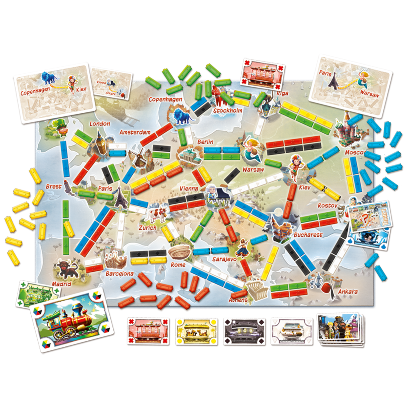 Days of Wonder Ticket to Ride: First Journey - Europe