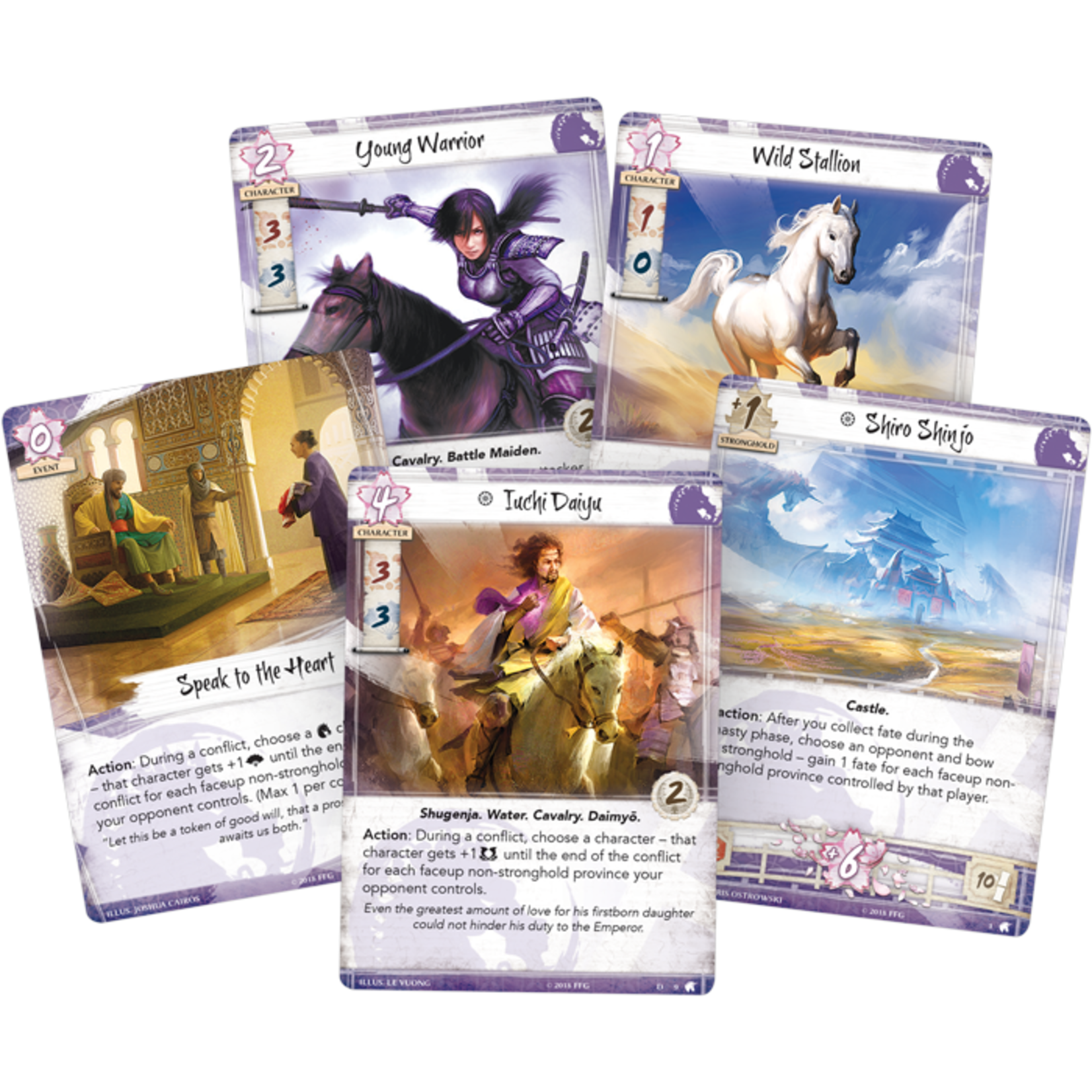 Fantasy Flight Games Legend of the Five Rings LCG: Warriors of the Wind