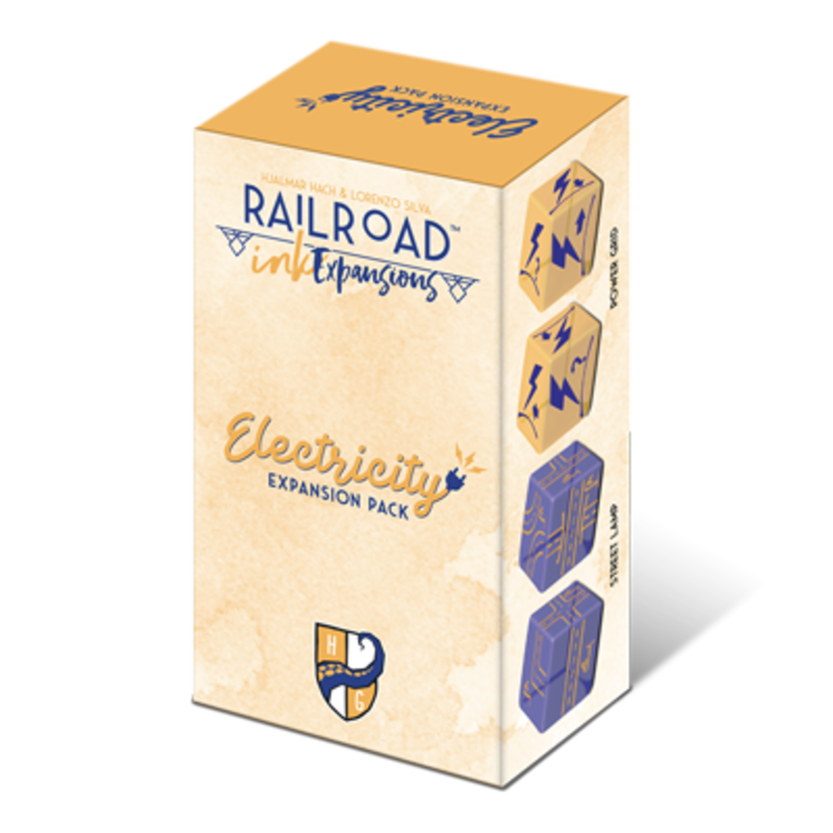 Horrible Guild Game Studio Railroad Ink: Electricity Expansion Pack