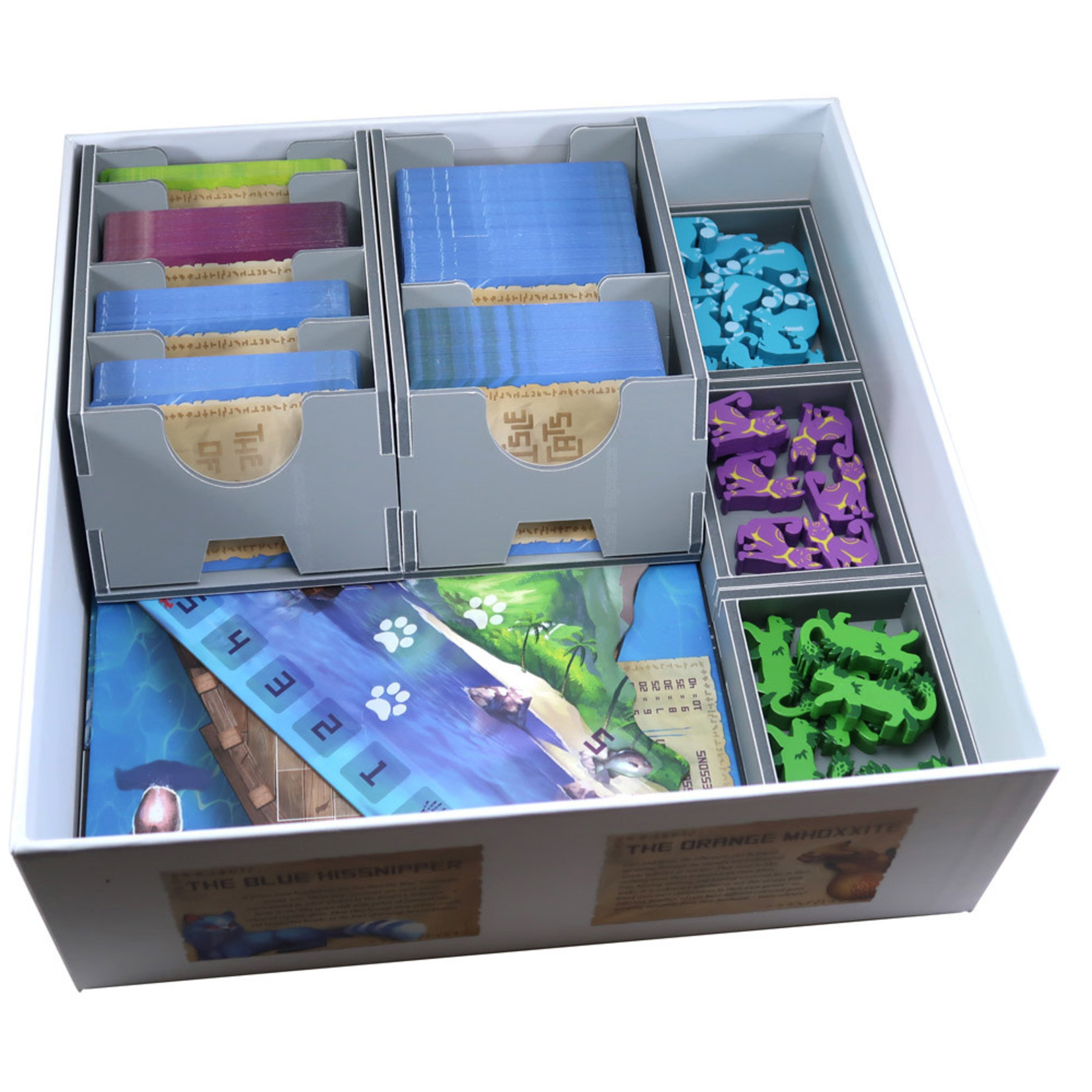 Folded Space Box Insert: The Isle of Cats & Expansions