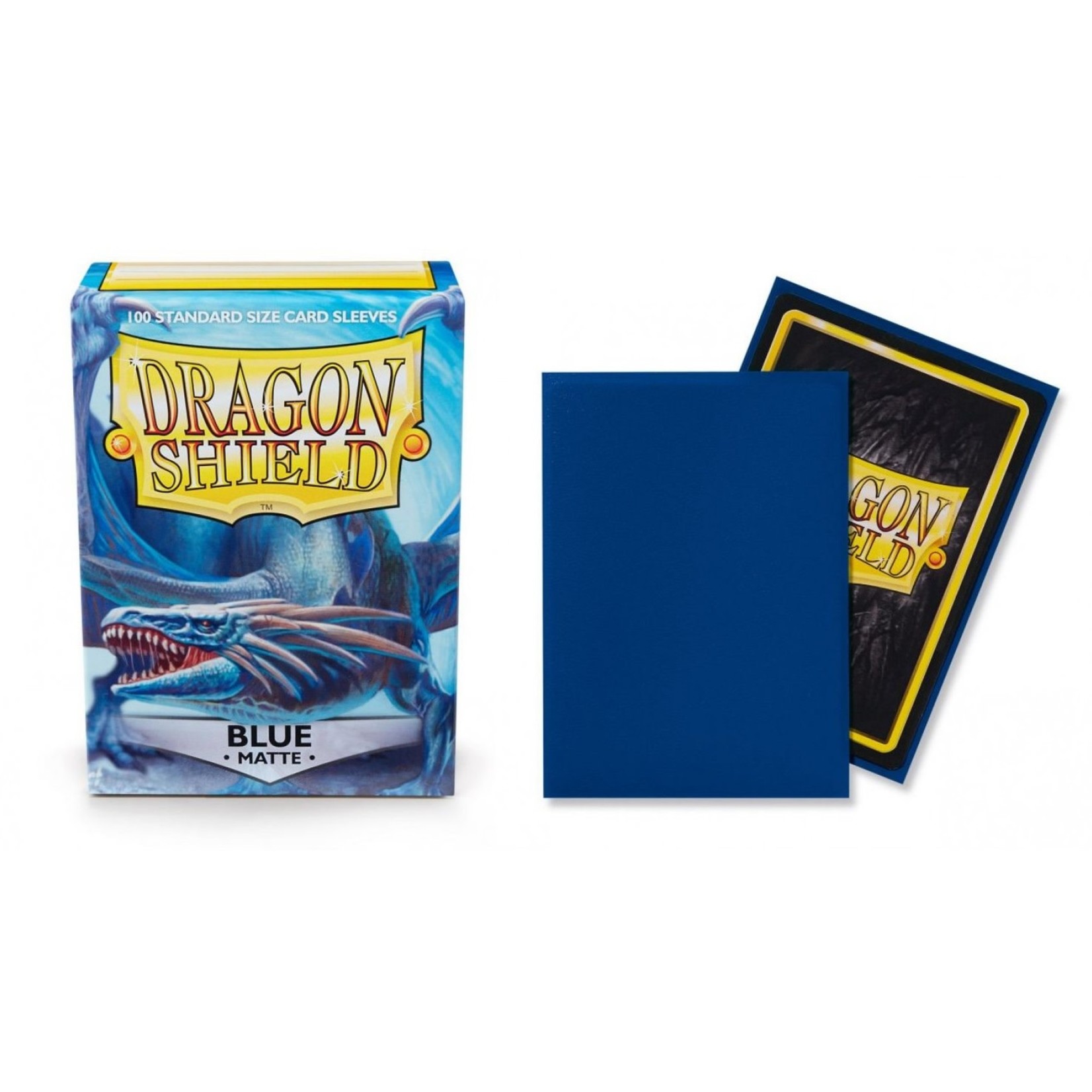 Dragon Shield: Matte Sapphire Standard Sleeves