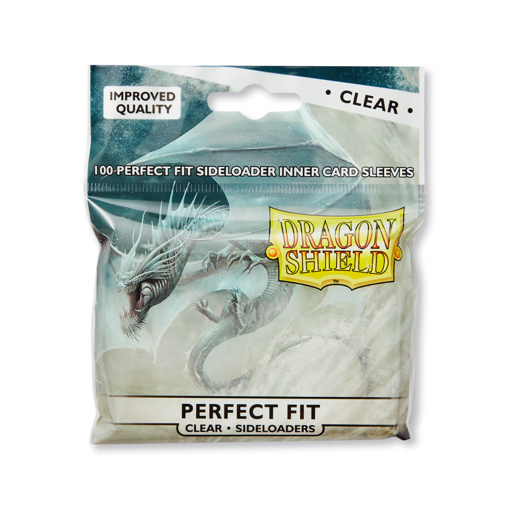 Dragon Shield Dragon Shield Sleeves: Perfect Fit Sideloaders- Clear (100 ct. In bag)