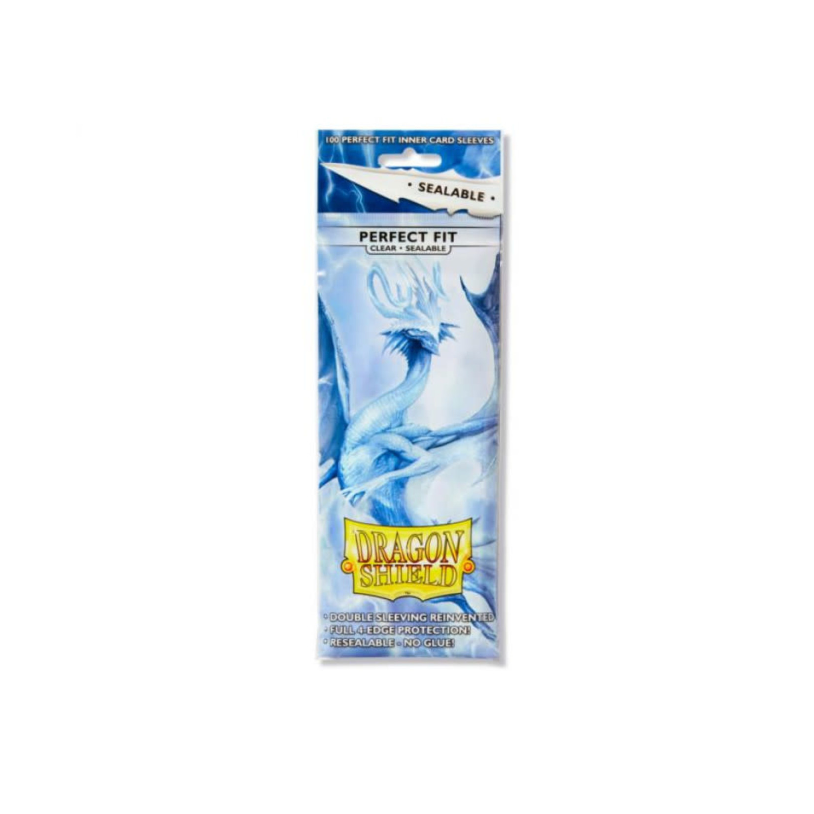Dragon Shield Dragon Shield Sleeves: Perfect Fit Sealable- Clear (100 ct.)