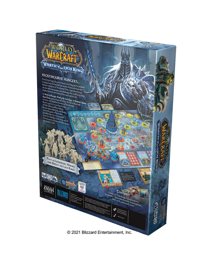 Asmodee - Z-Man Games World of Warcraft: Wrath of the Lich King