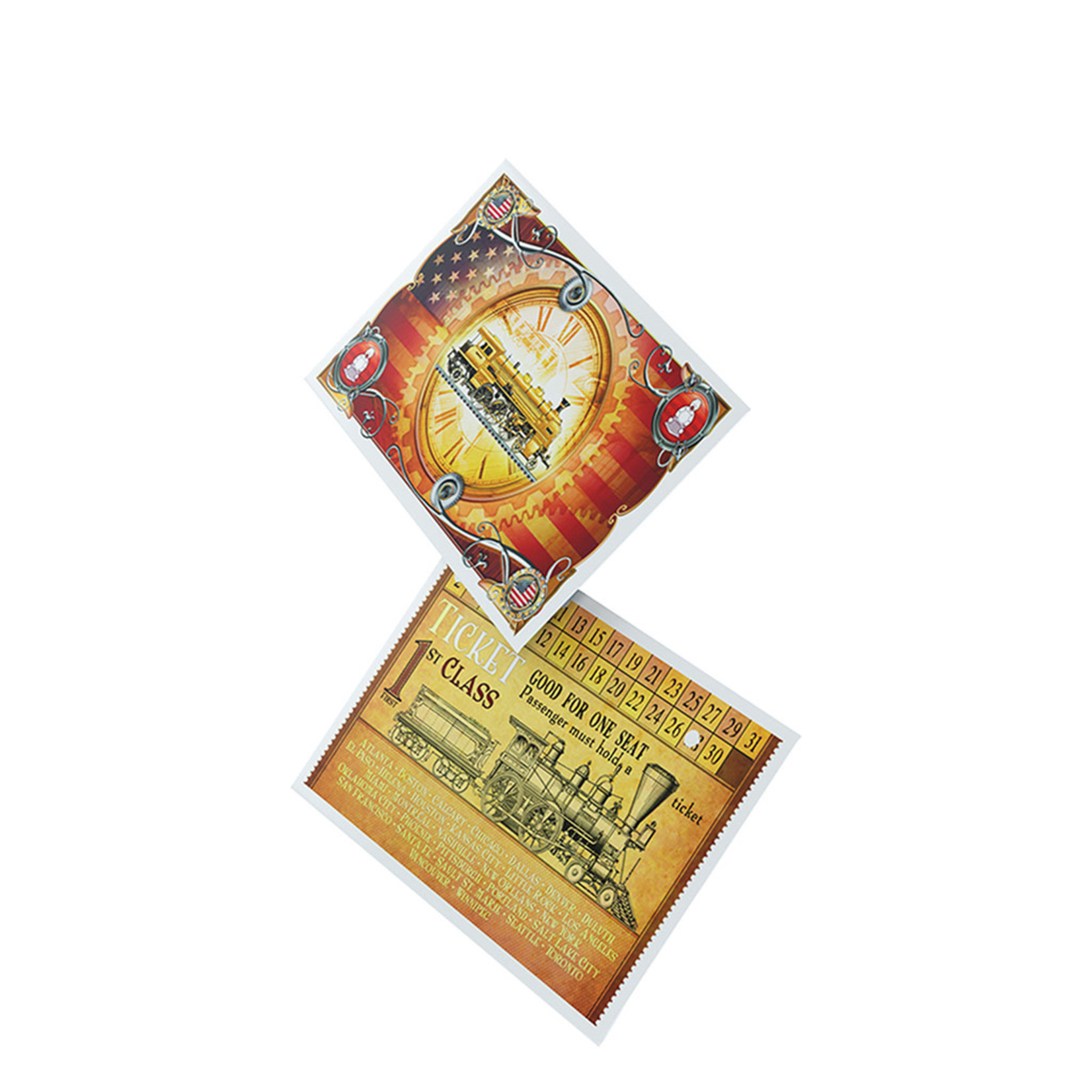 Gamegenic Ticket to Ride Art Sleeves