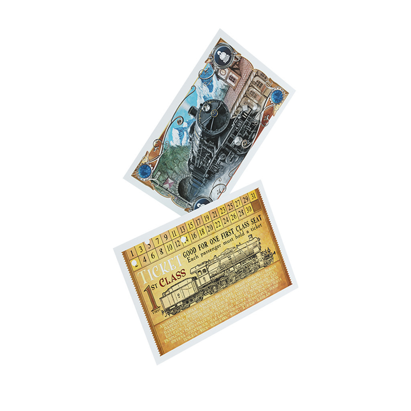 Gamegenic Ticket to Ride Europe Art Sleeves