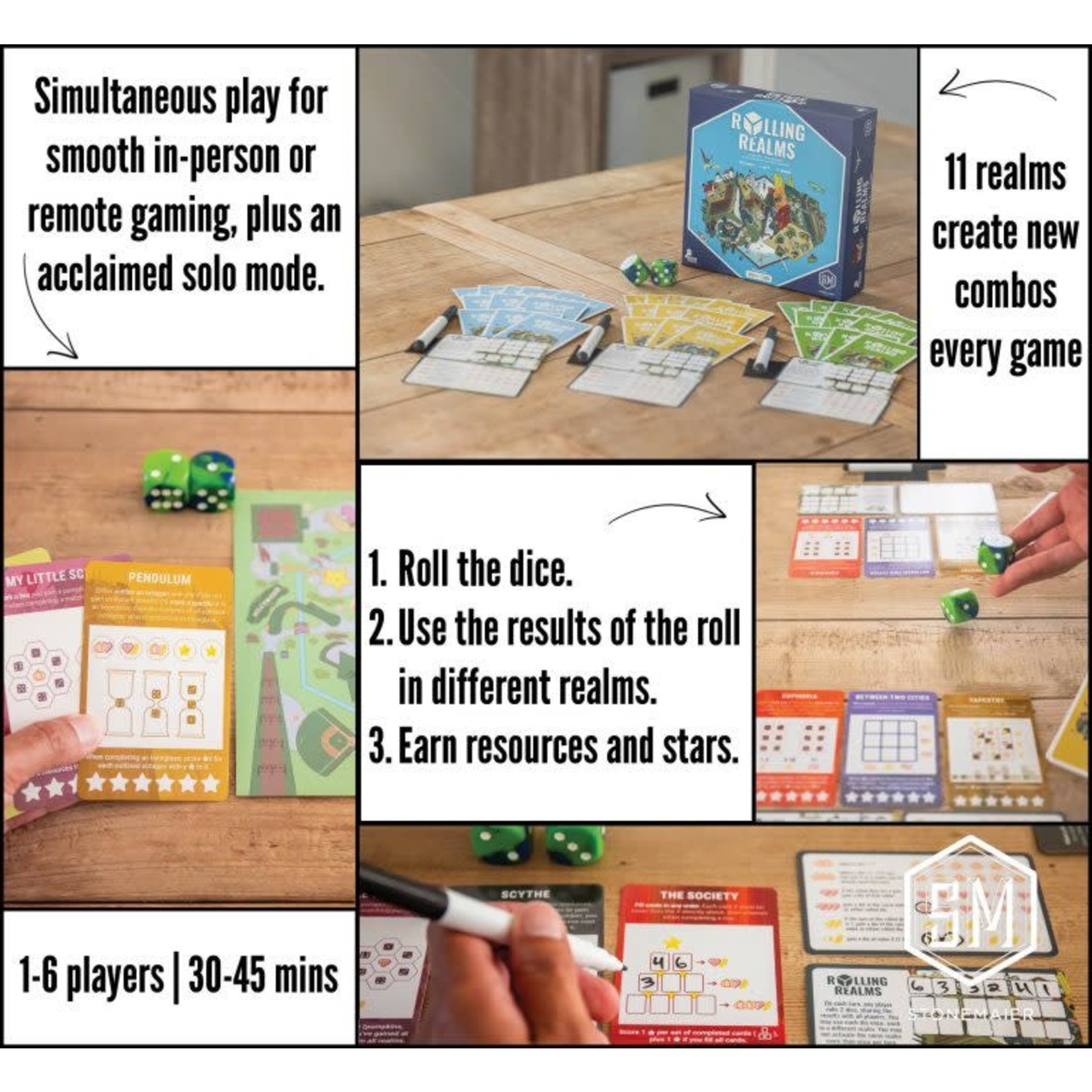 Stonemaier Games Rolling Realms