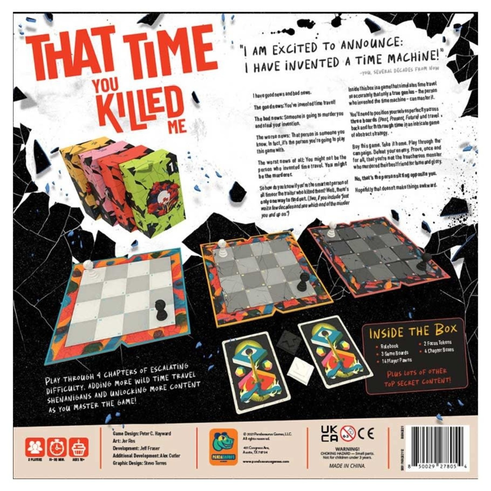 Pandasaurus Games That Time You Killed Me