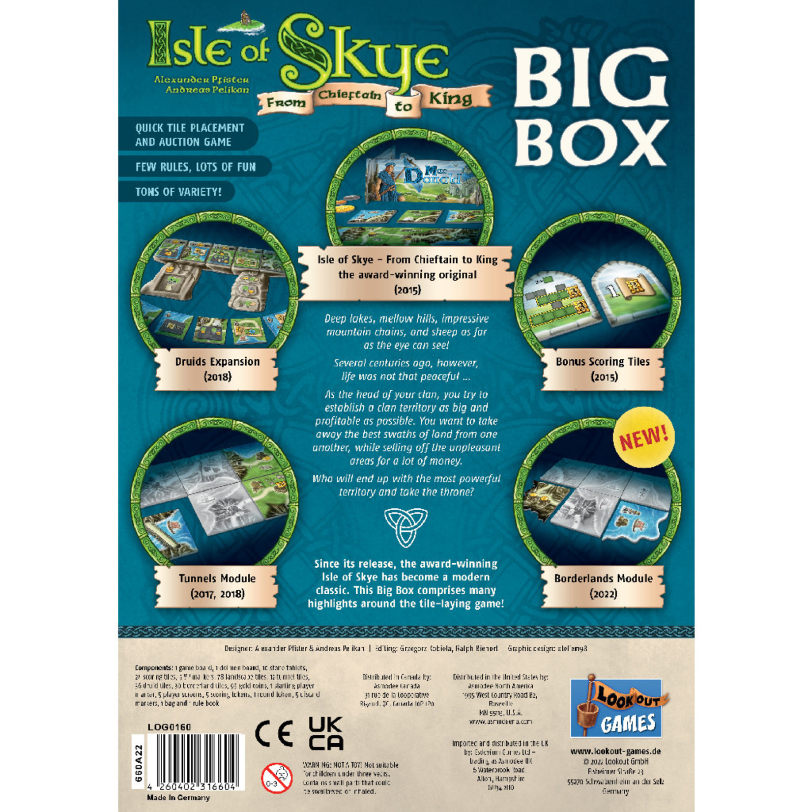 Lookout Games Isle of Skye: Big Box Edition