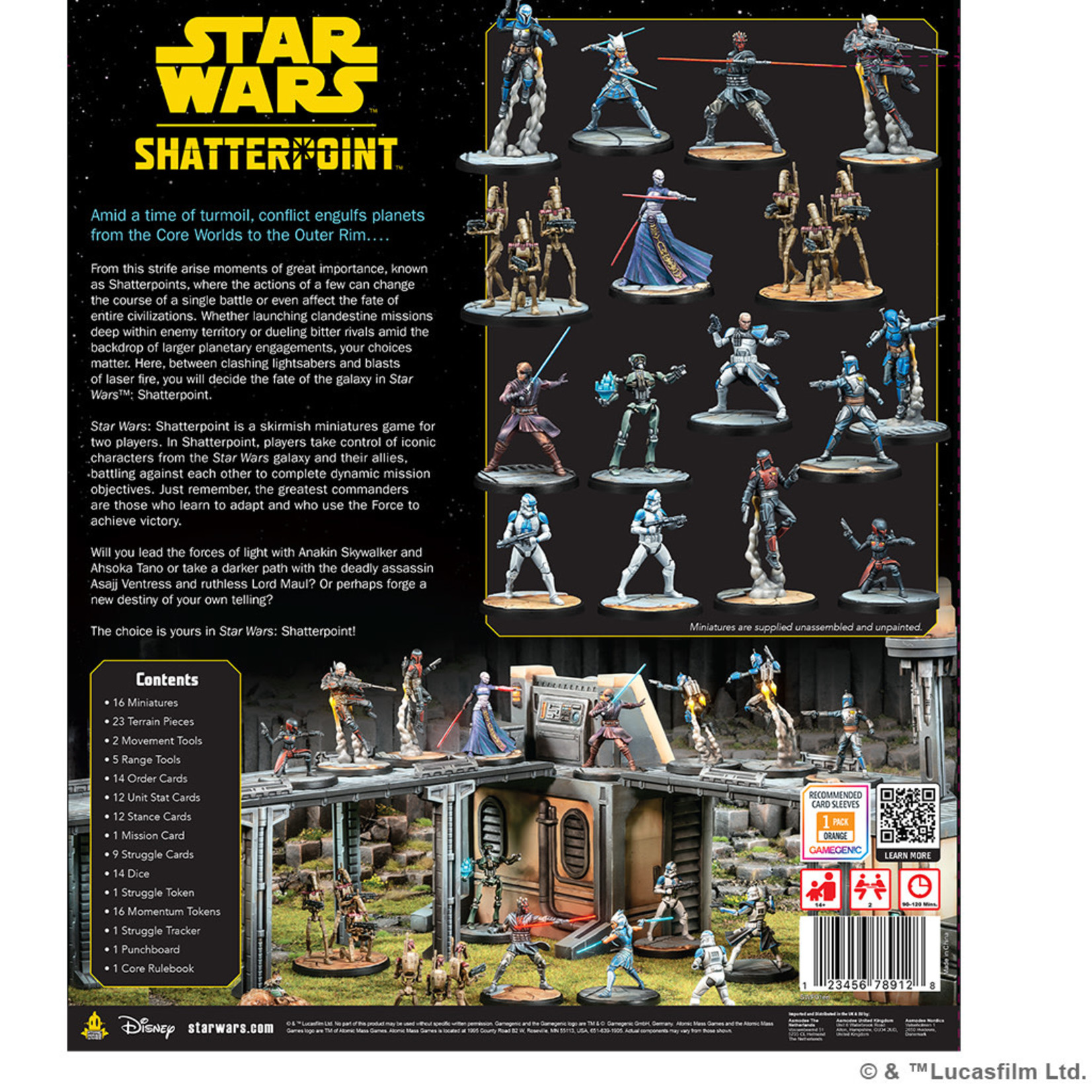 Fantasy Flight Games Star Wars: Shatterpoint - Core Set
