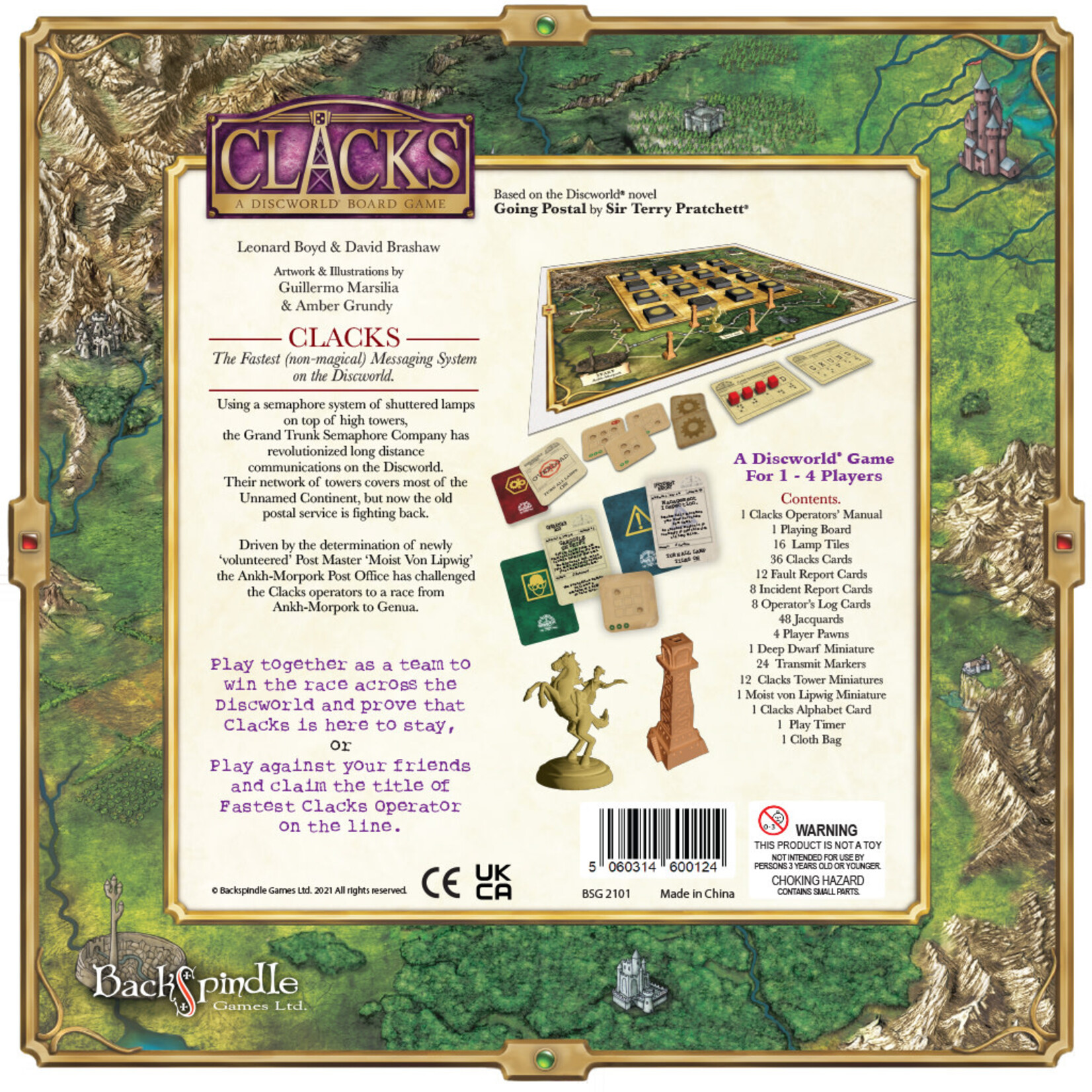 Backspindle Games Clacks - Collectors Edition