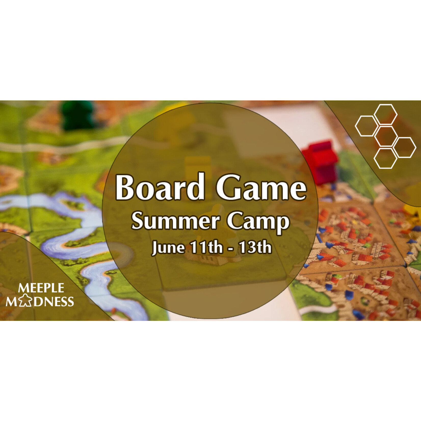 Meeple Madness Board Game Summer Camp Deposit