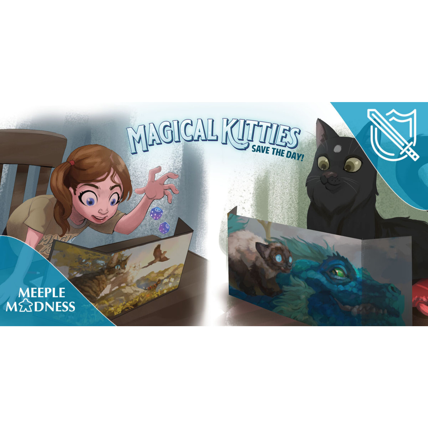 Meeple Madness RPG One-Shot Series: Magical Kitties Save the Day - July 18th, 2024