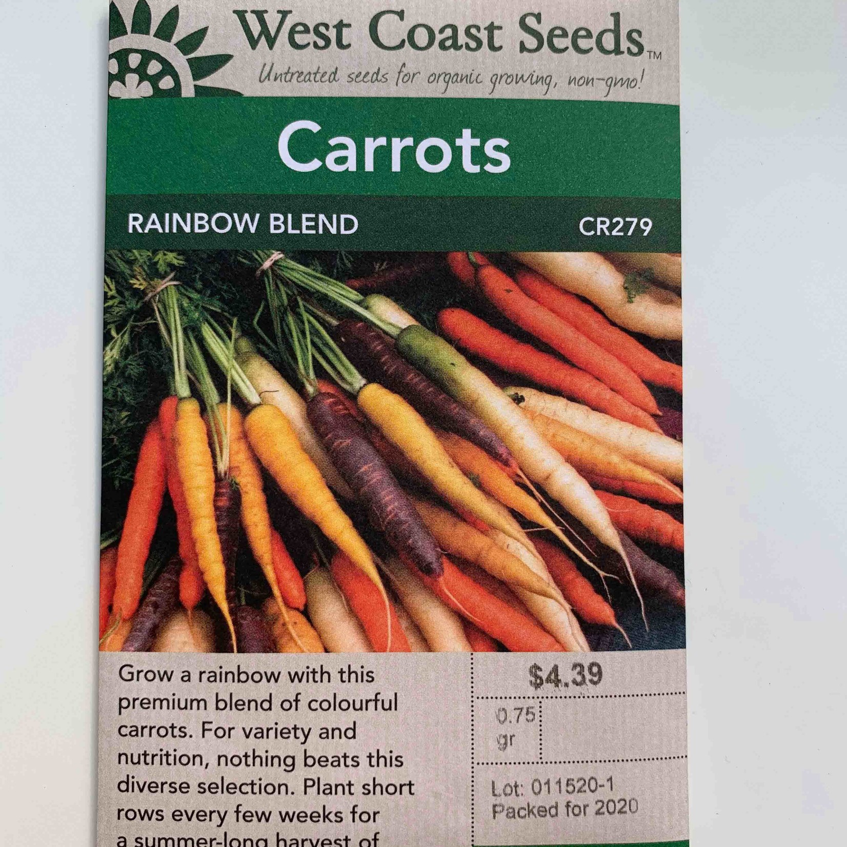 WCS Carrot Rainbow Blend