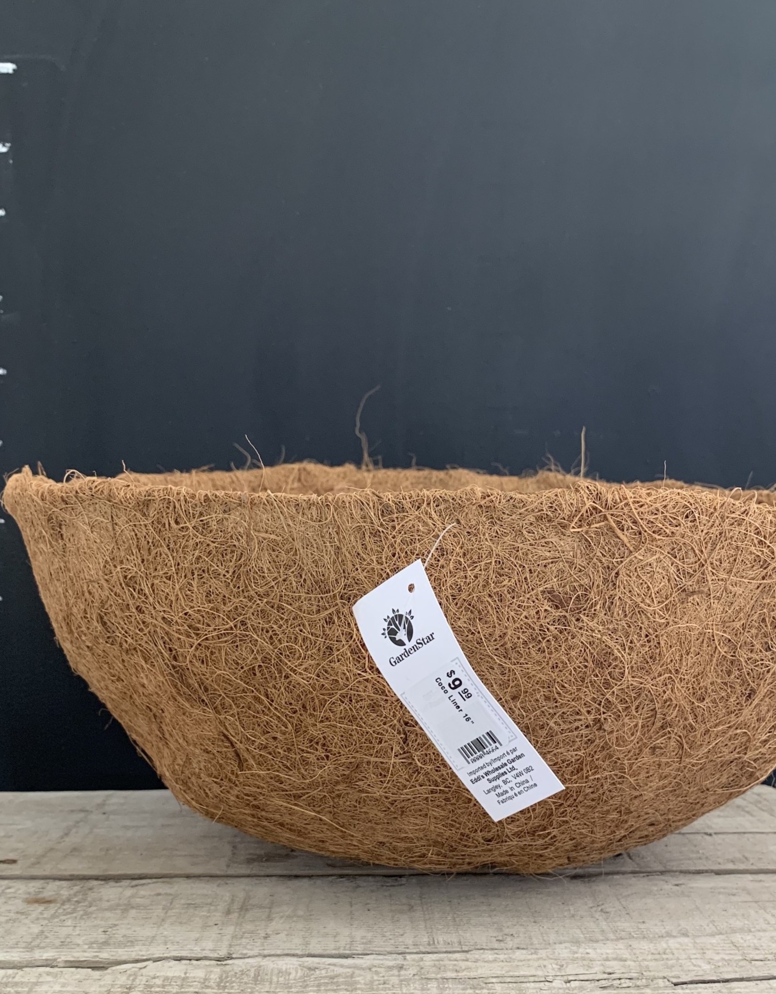 Coco Liner 16" Yukon Gardens