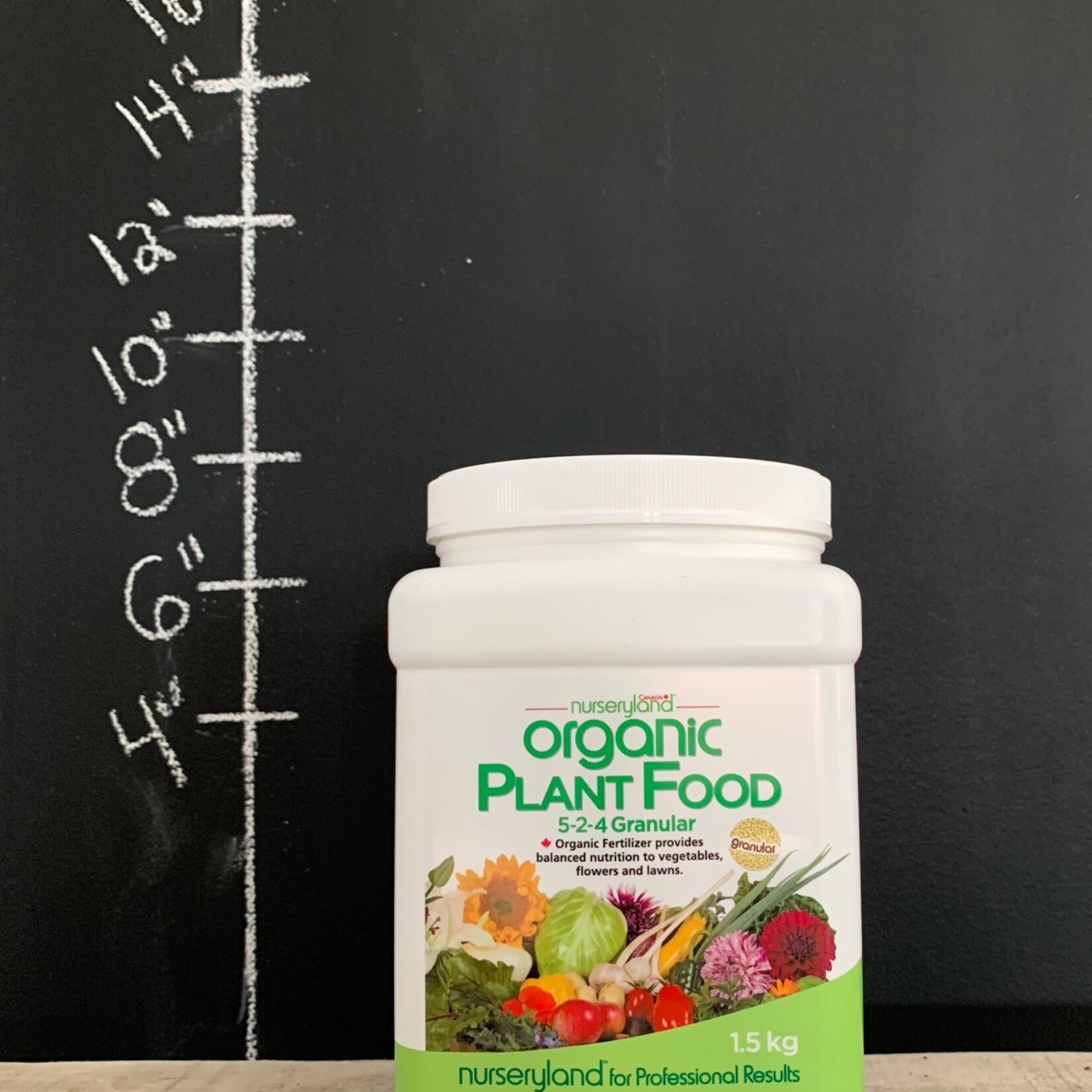 Nurseryland Organic Plant Food 5-2-4 1.5kg Granular