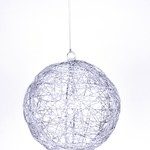 4" Wire Ball Orn