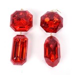 9" Red Jewel Drop