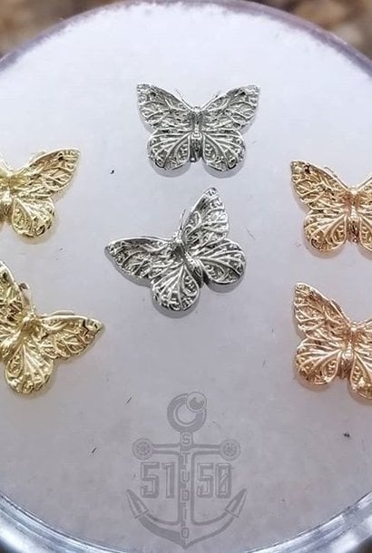 Butterfly in Gold - Threaded