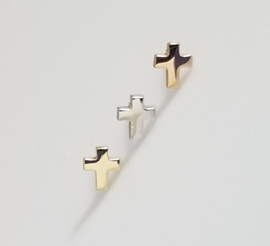 Cross End in Gold- Threaded-1