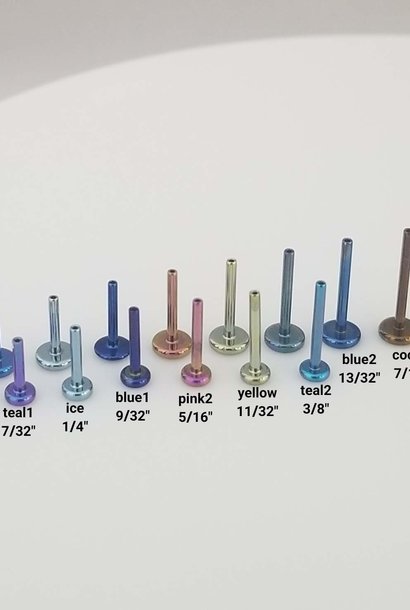 Small Threadless Flatback - Press-fit Labret