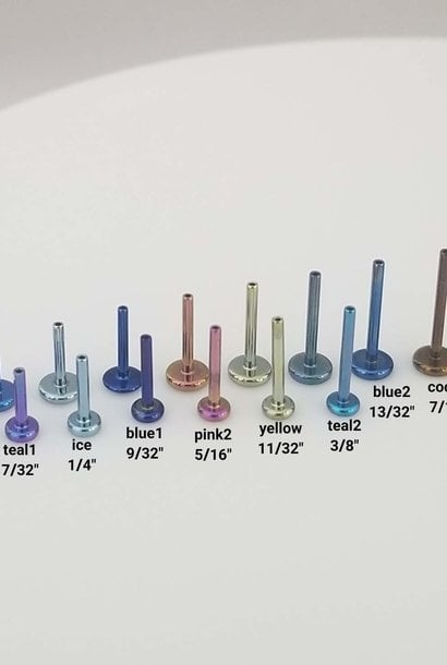Threadless Flatback - Press-fit Labret