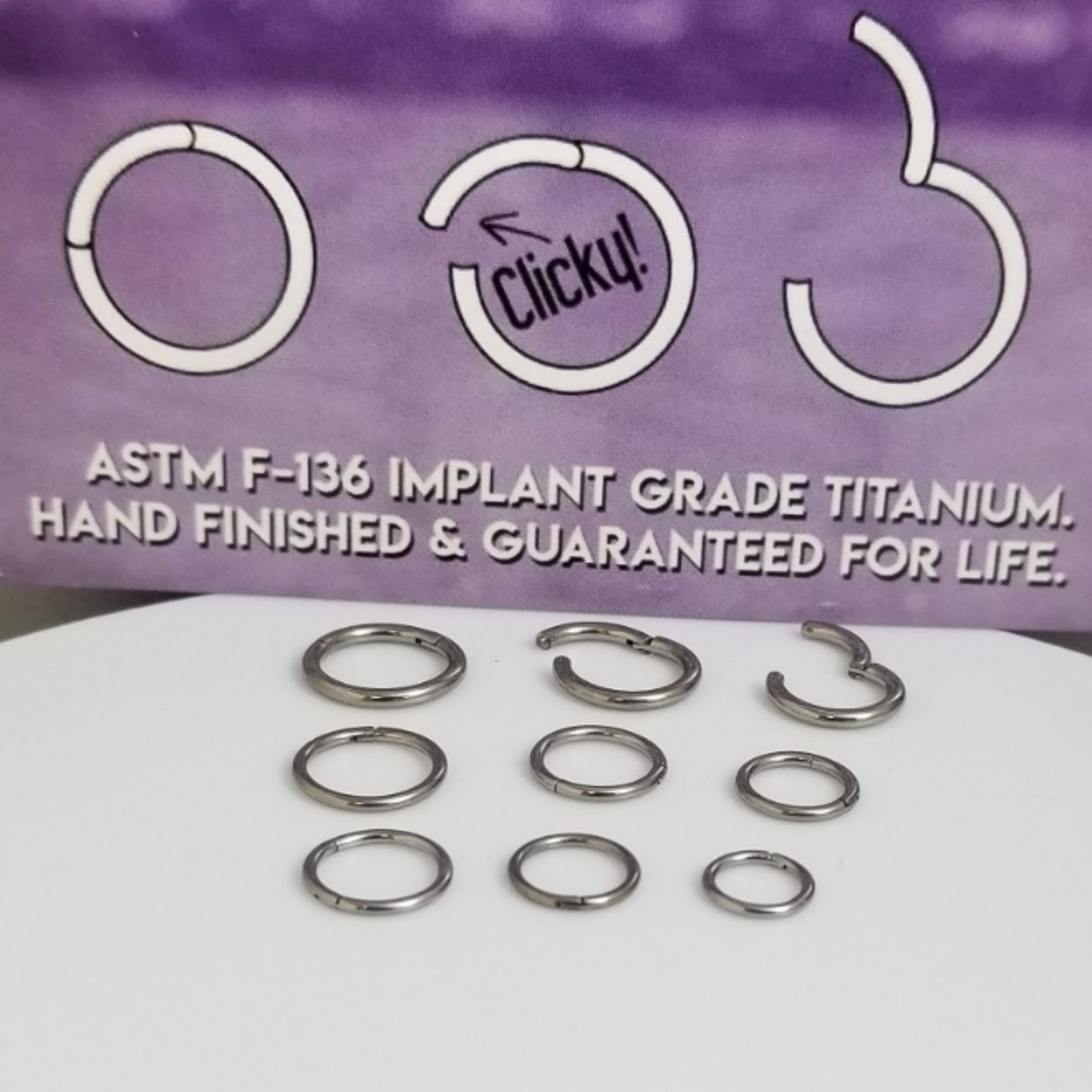 Titanium Clickers