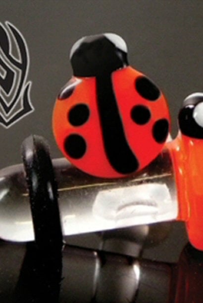 Ladybug  Plugs (Glass)