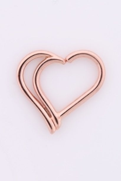 Amore Heart Ring in Gold