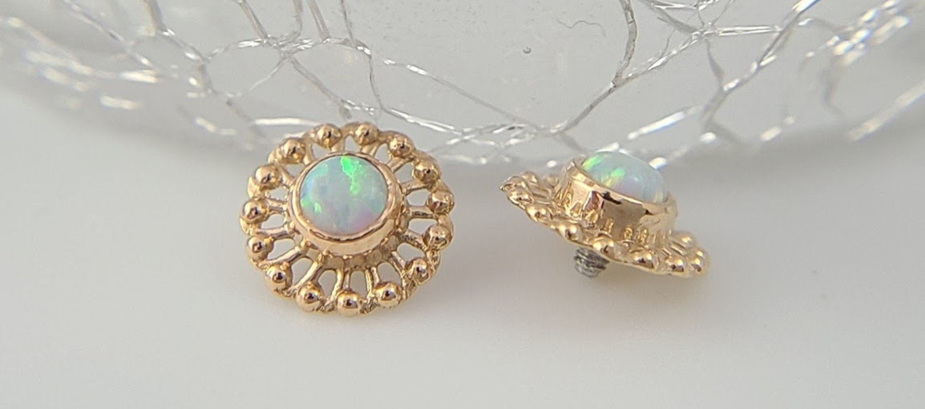 Gold Ends and Studs (Threaded)