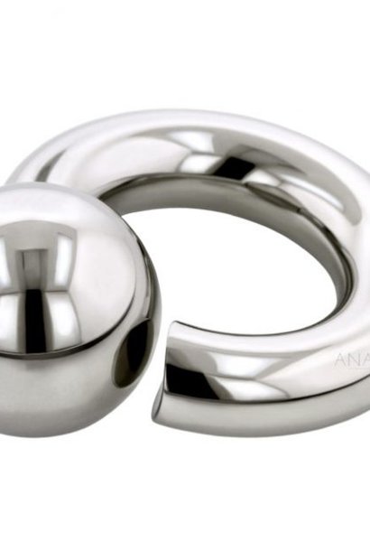 Screw On Ball Ring - Titanium