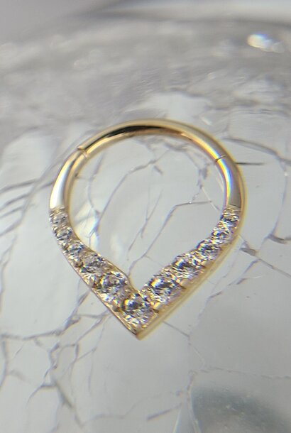 Rise and Shine Clicker in Gold