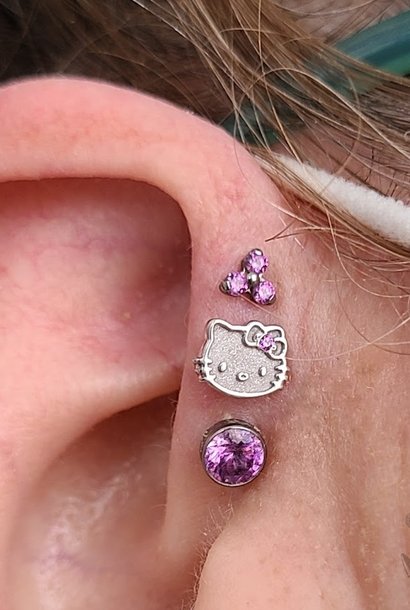 Hello Kitty in Gold - Press-fit End