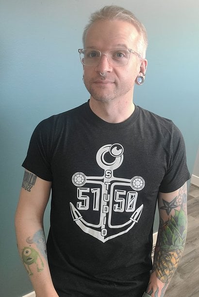 51/50 Anchor Logo shirt - Tri-Blend