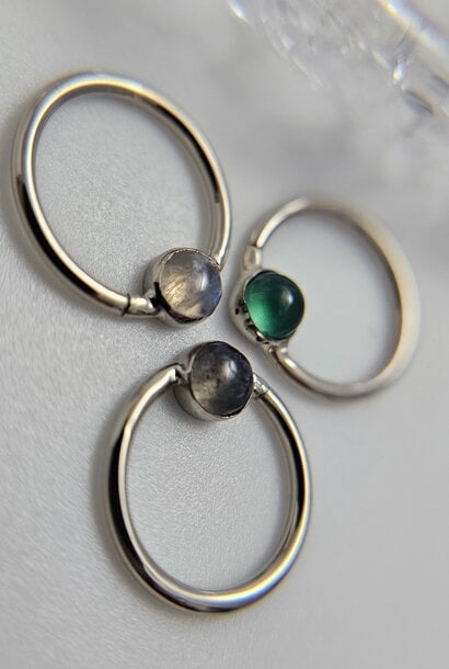 Fixed Bezel Ring - 14k SOLID Gold