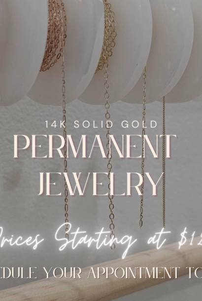 Permanent Jewelry - 14k Solid Gold